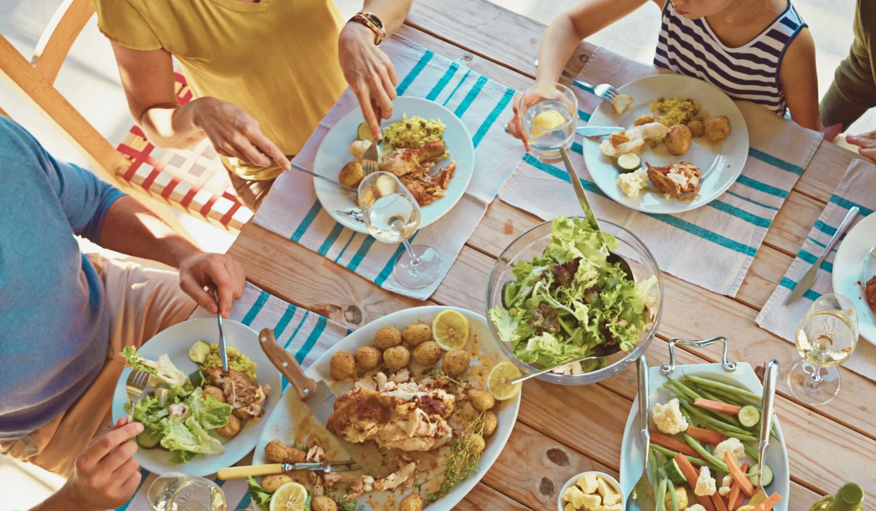 Longévité et bonheur de la table en méditerranée