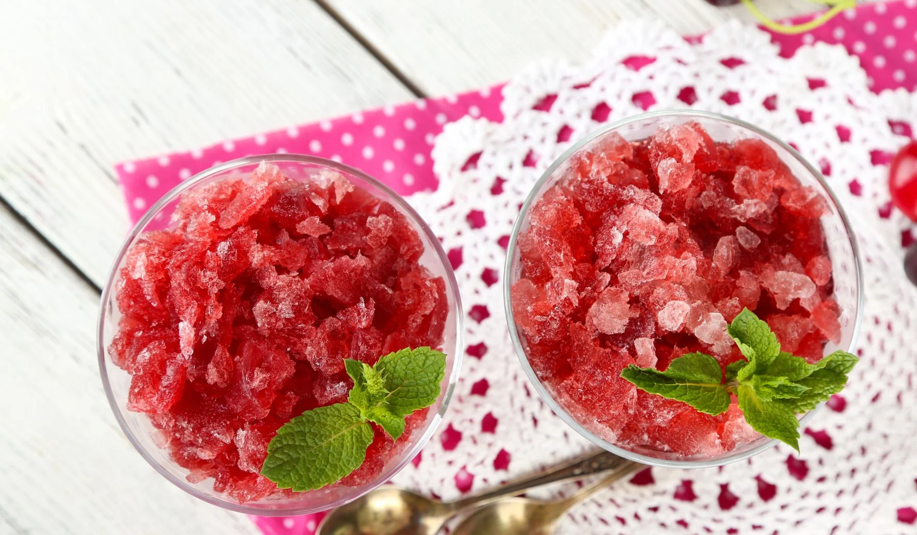 Granita aux fruits